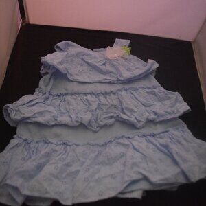 Good Lad light blue tiered dress 4T